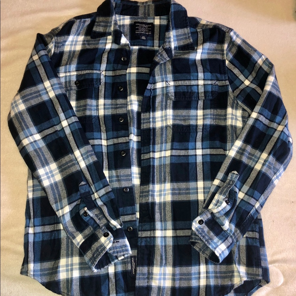 American Eagle Men’s Button Up Flannel
